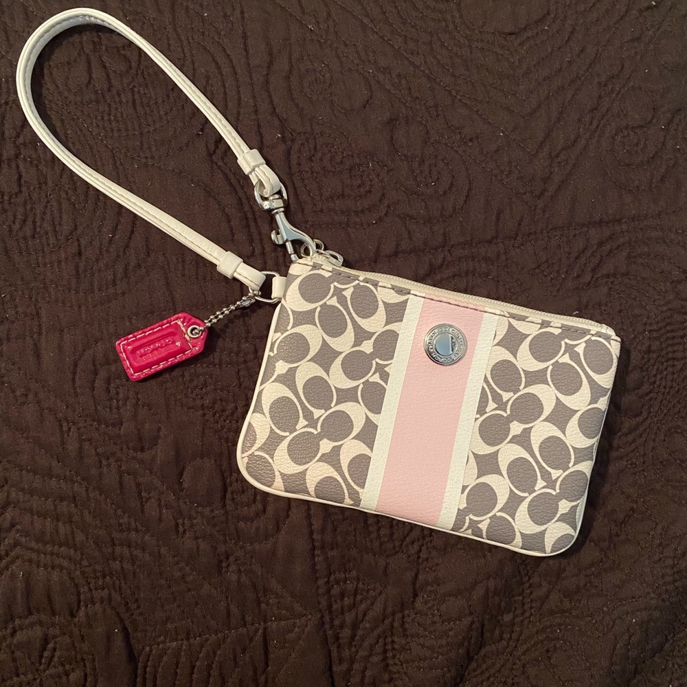 Coach wristlet